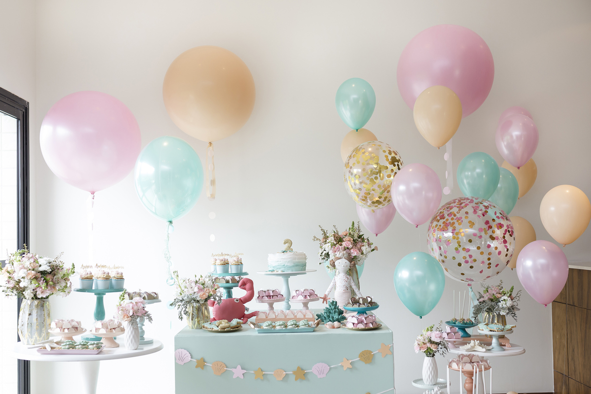 festa sereia 2 anos infantil petite partie