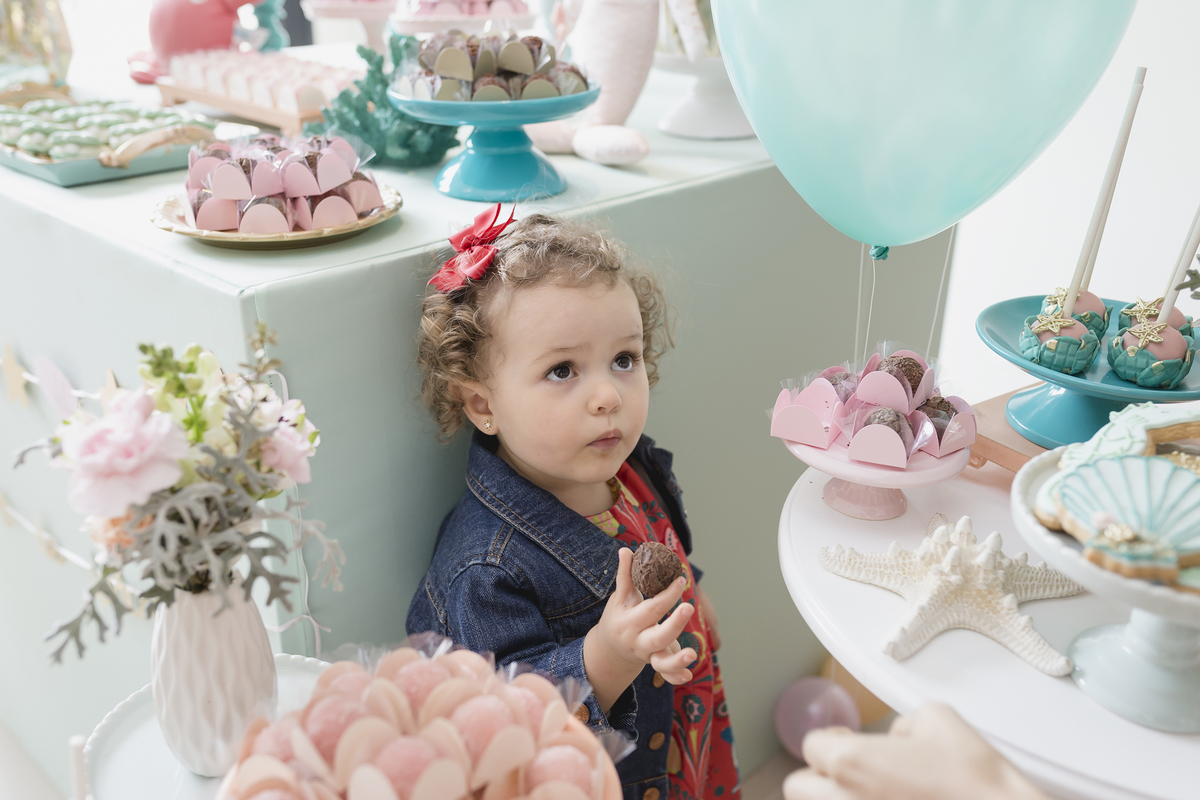 festa decoracao sereia 2 anos infantil petite partie 