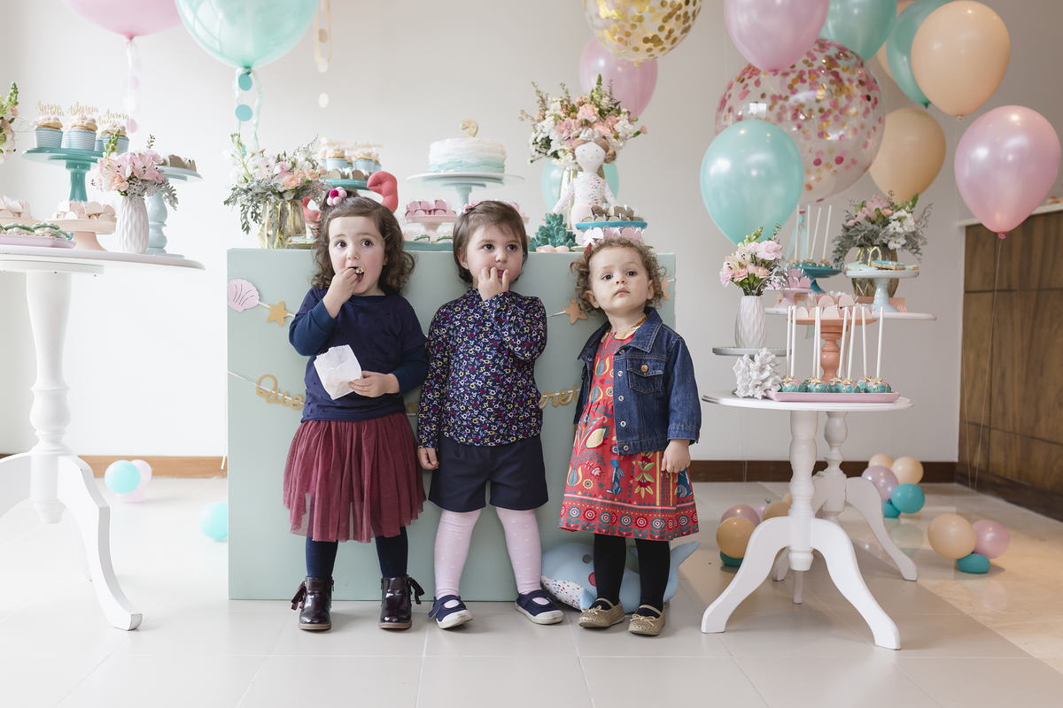 festa sereia 2 anos infantil petite partie