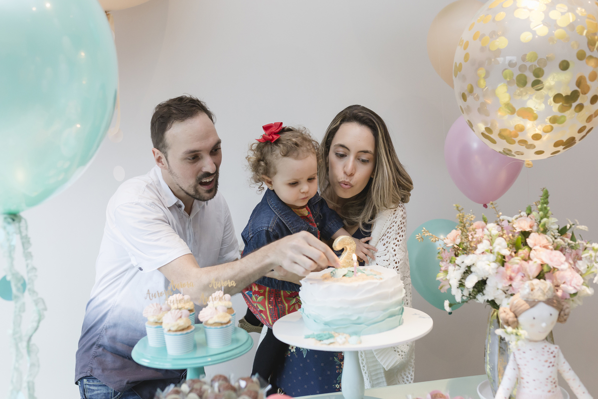 festa sereia 2 anos infantil petite partie