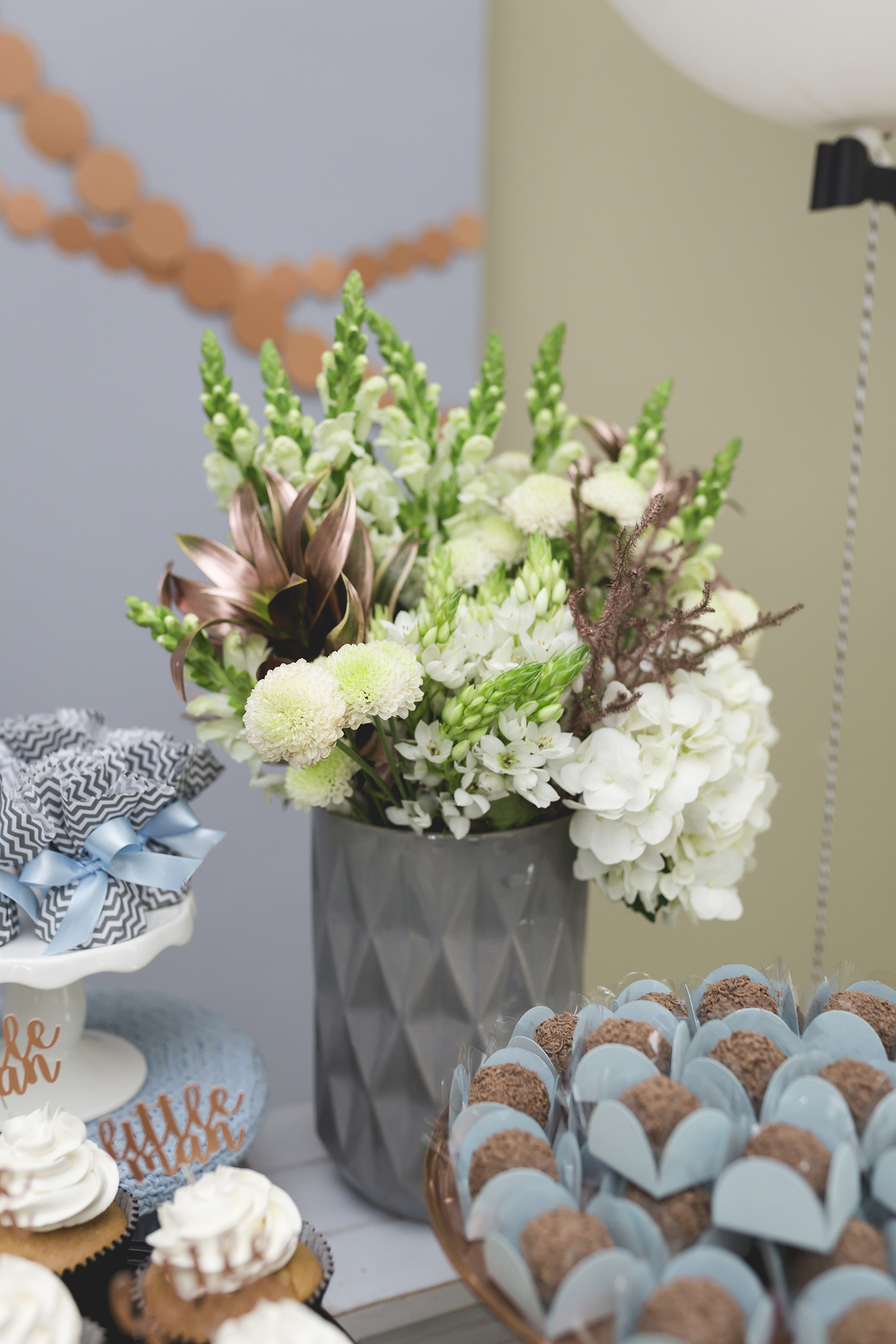 festa bebê 1 ano little man petite partie