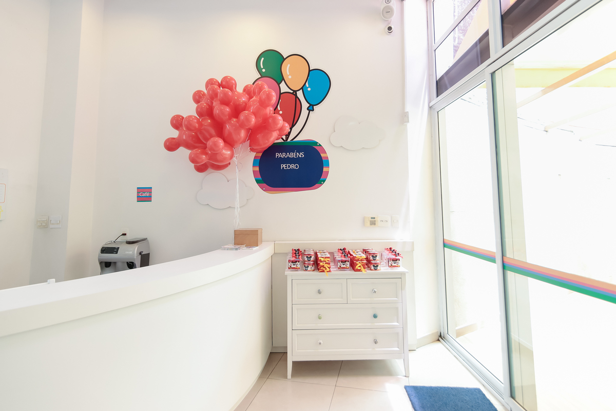 festa infantil elefante colorido buffet