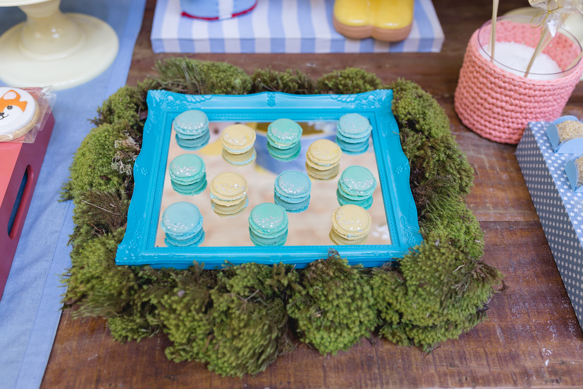 decoração mesa principal doces festa infantil o pequeno principe