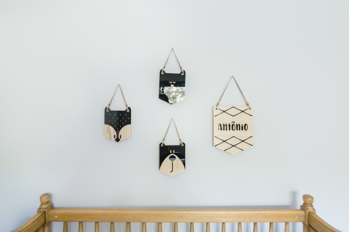 Decoração quarto de bebê menino