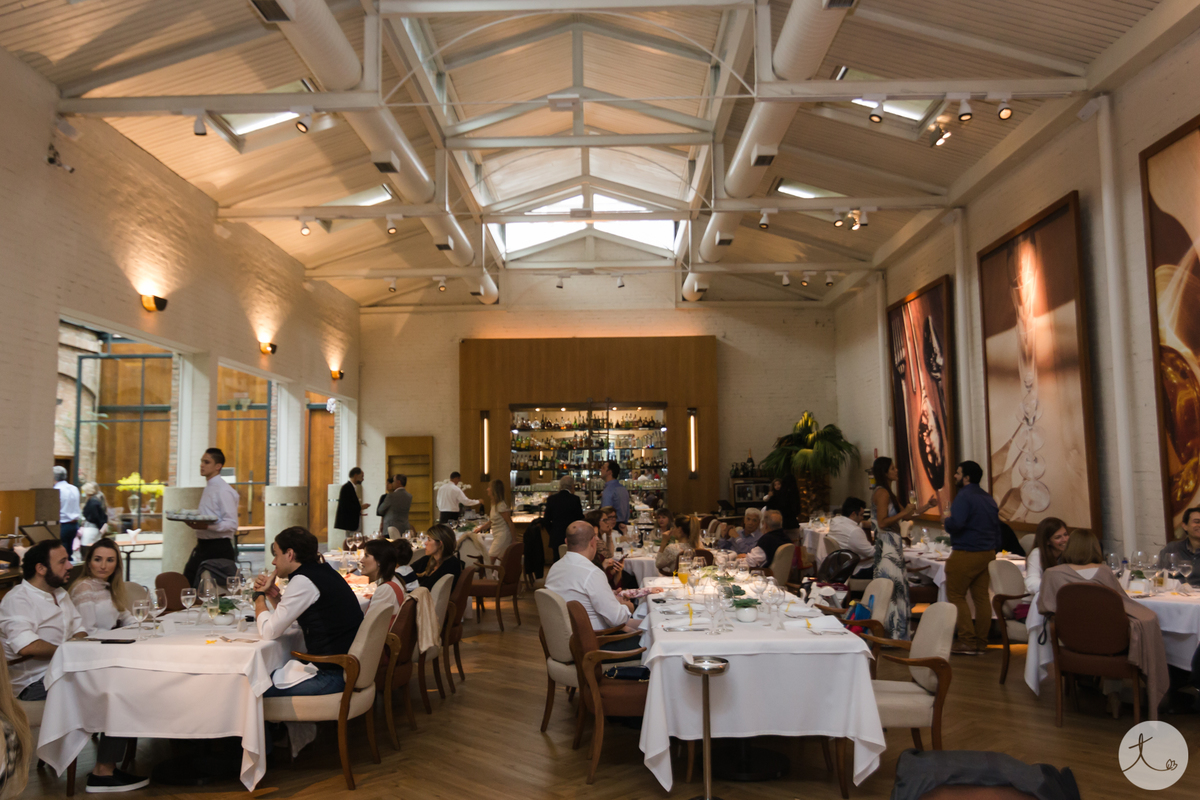 recepção restaurante cantaloup