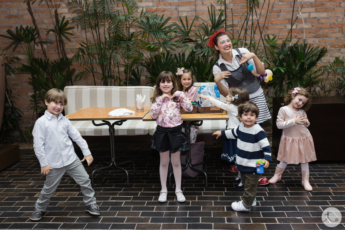 palhaca brotoeja batizado