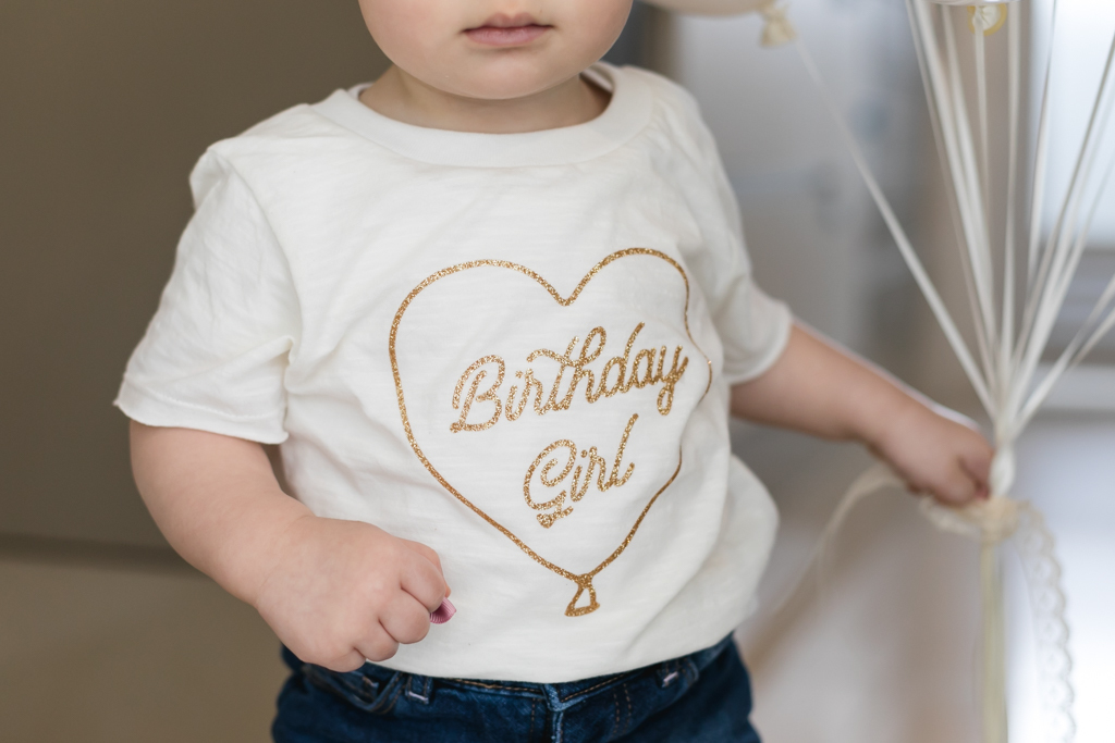 camiseta bebe escrito birthday girl