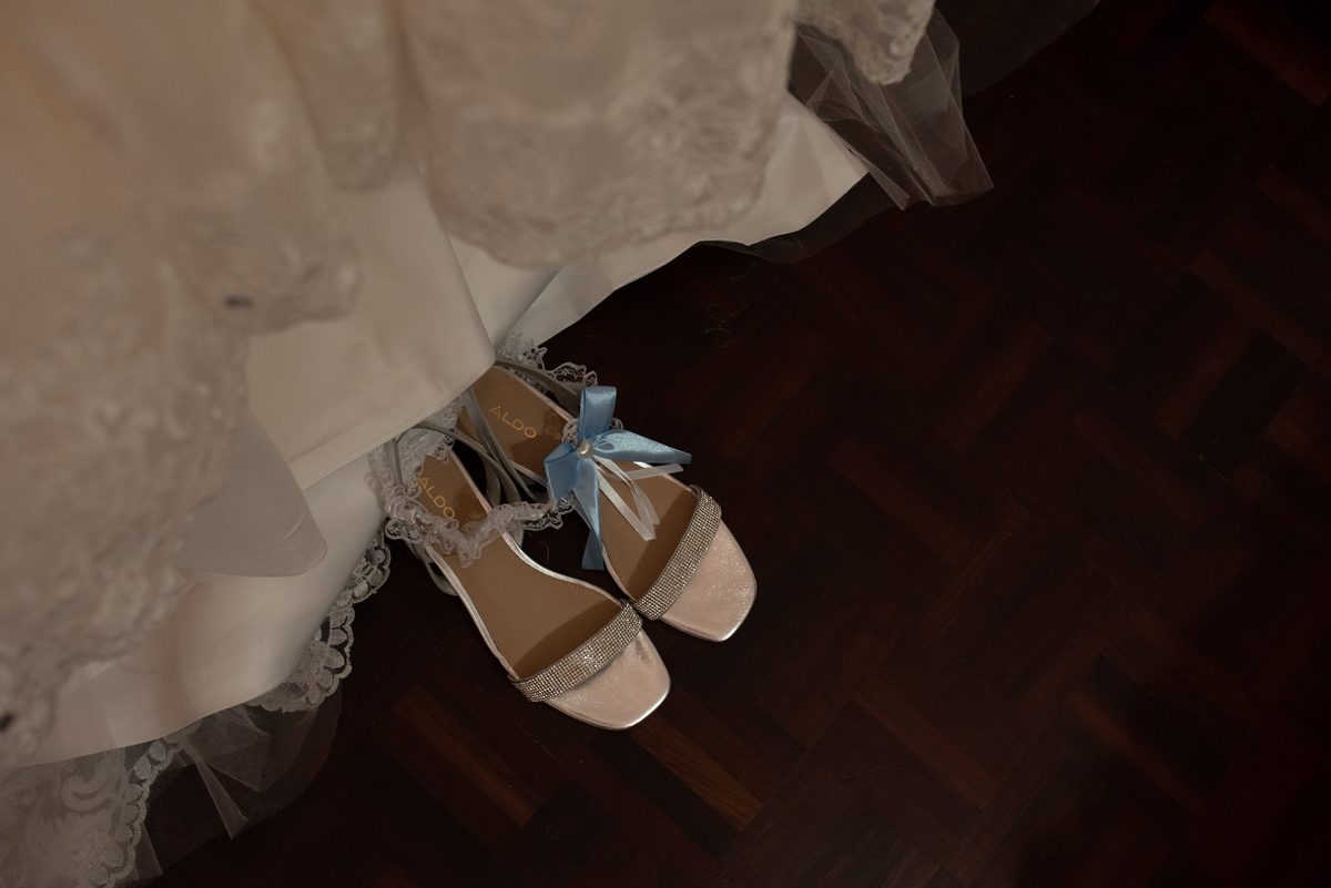 sapato de noiva