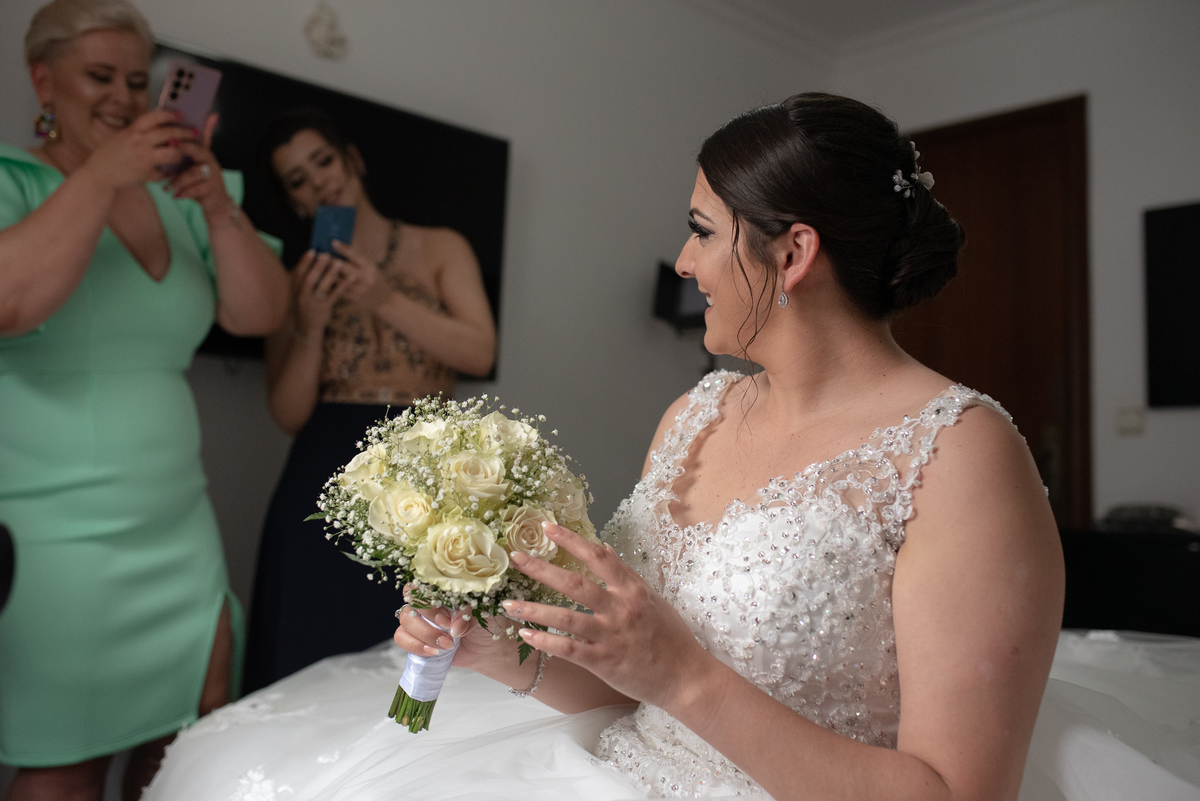 madrinhas a fotografando