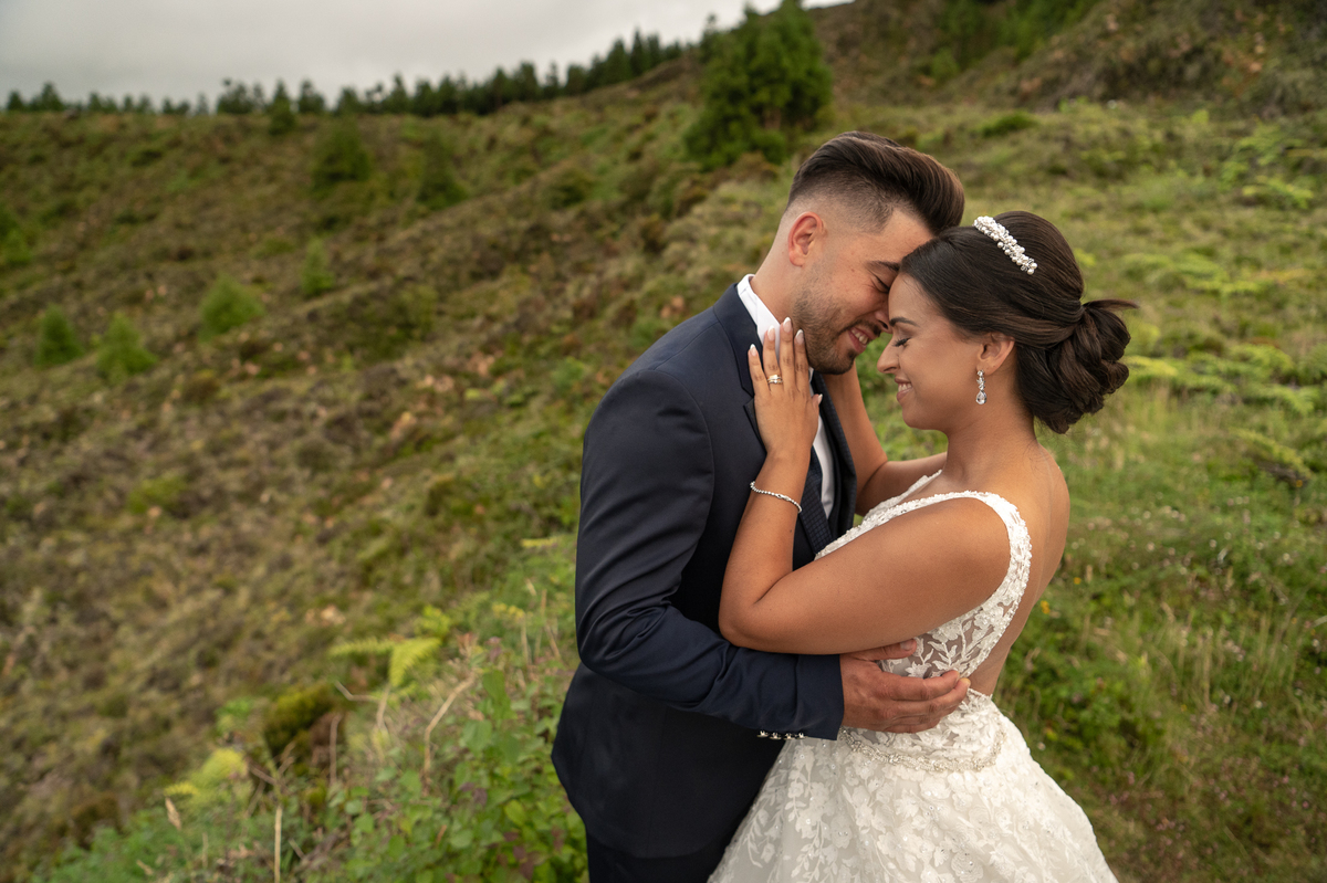 pós-casamento Noivos