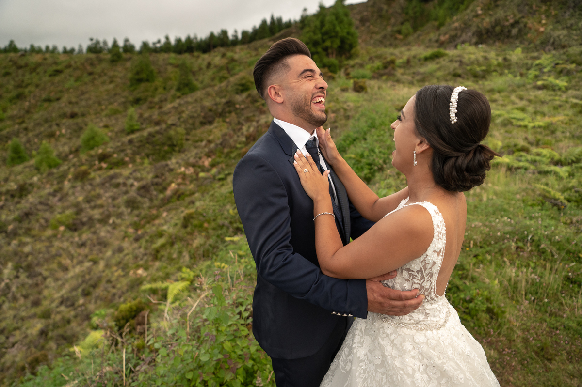 pós-casamento Noivos