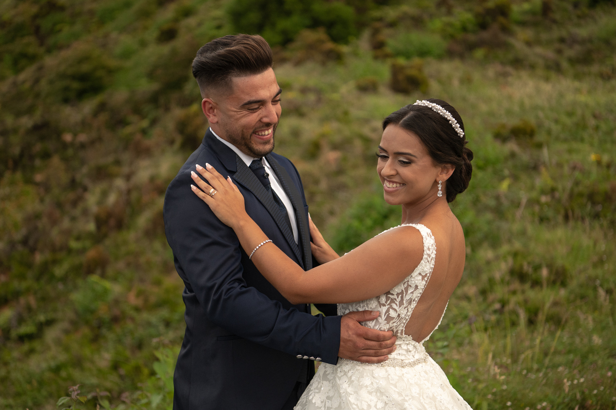 pós-casamento Noivos