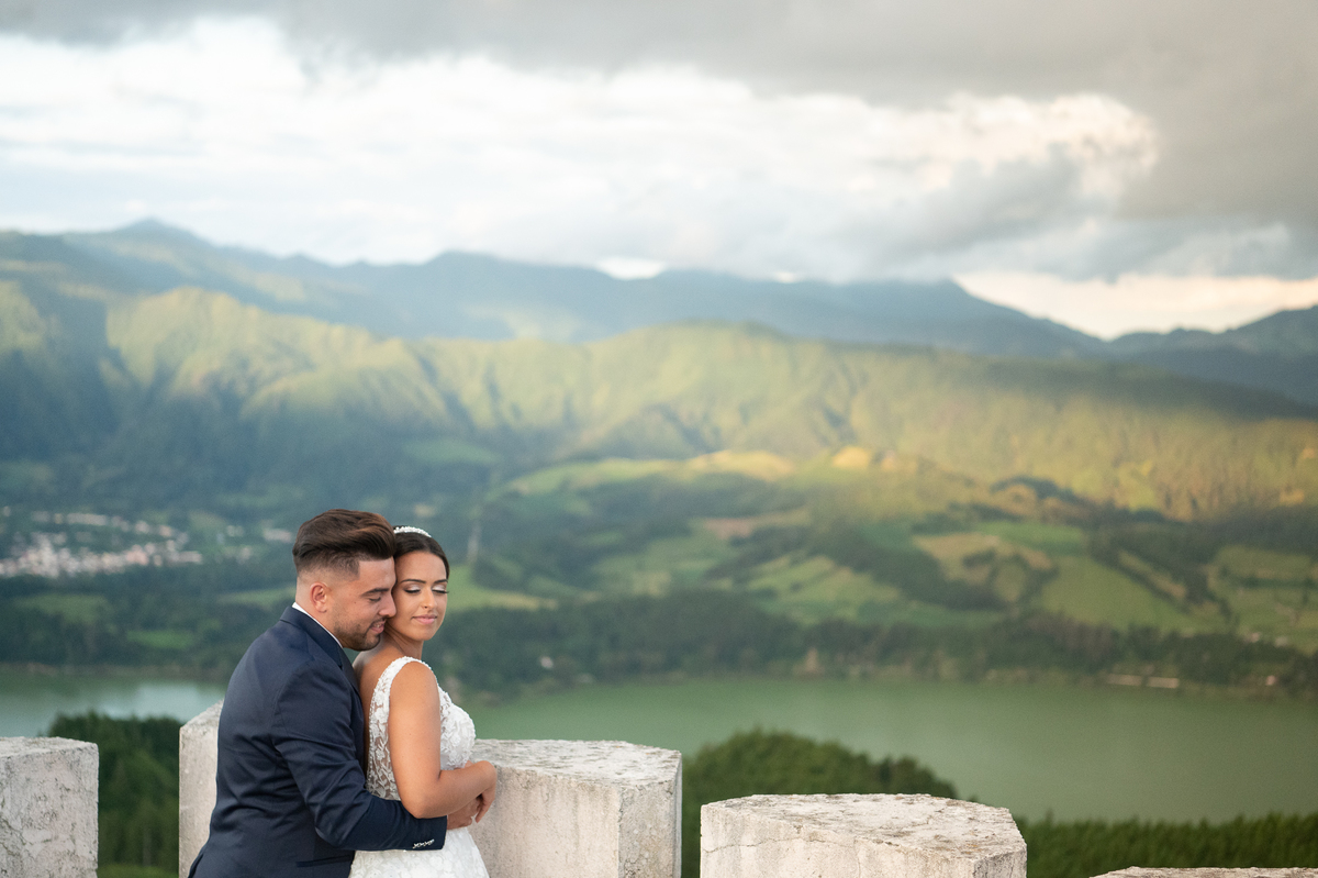 pós-casamento Noivos