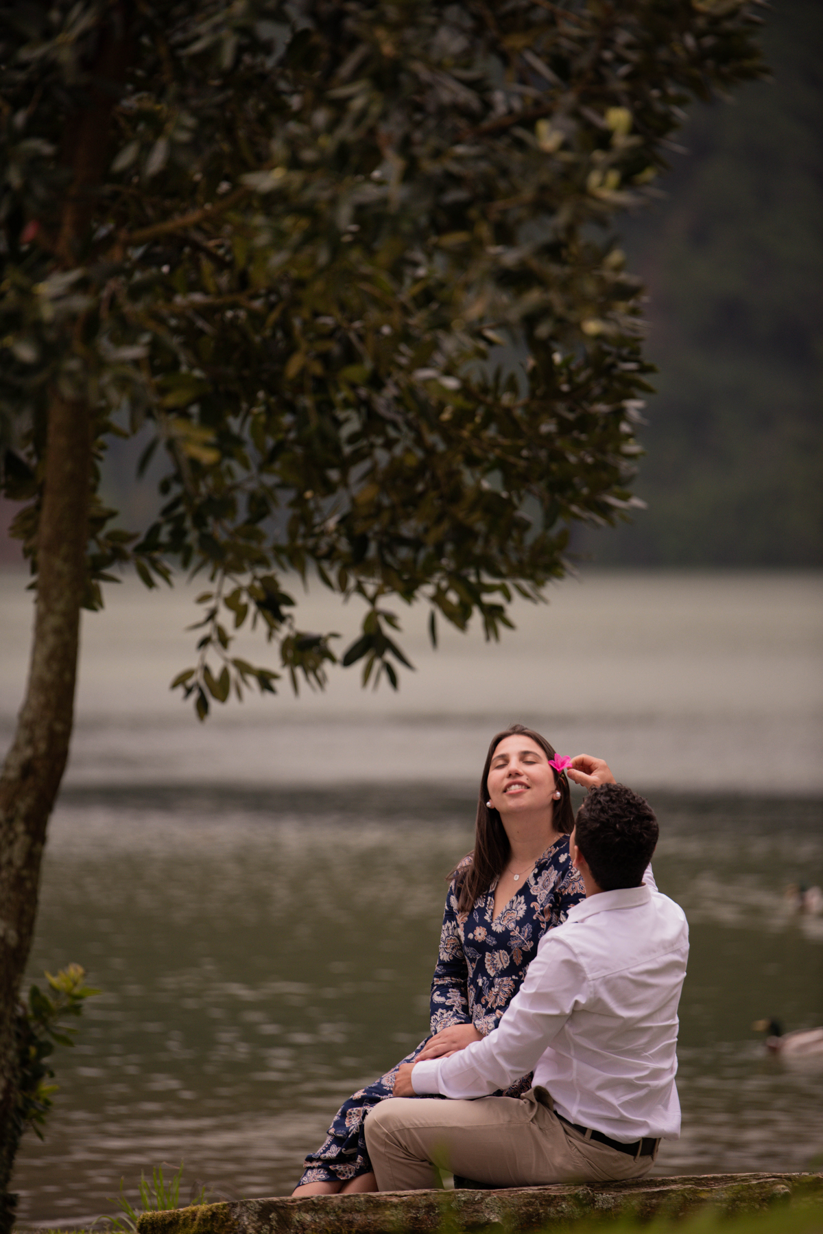 namorando na lagoa das sete cidades 