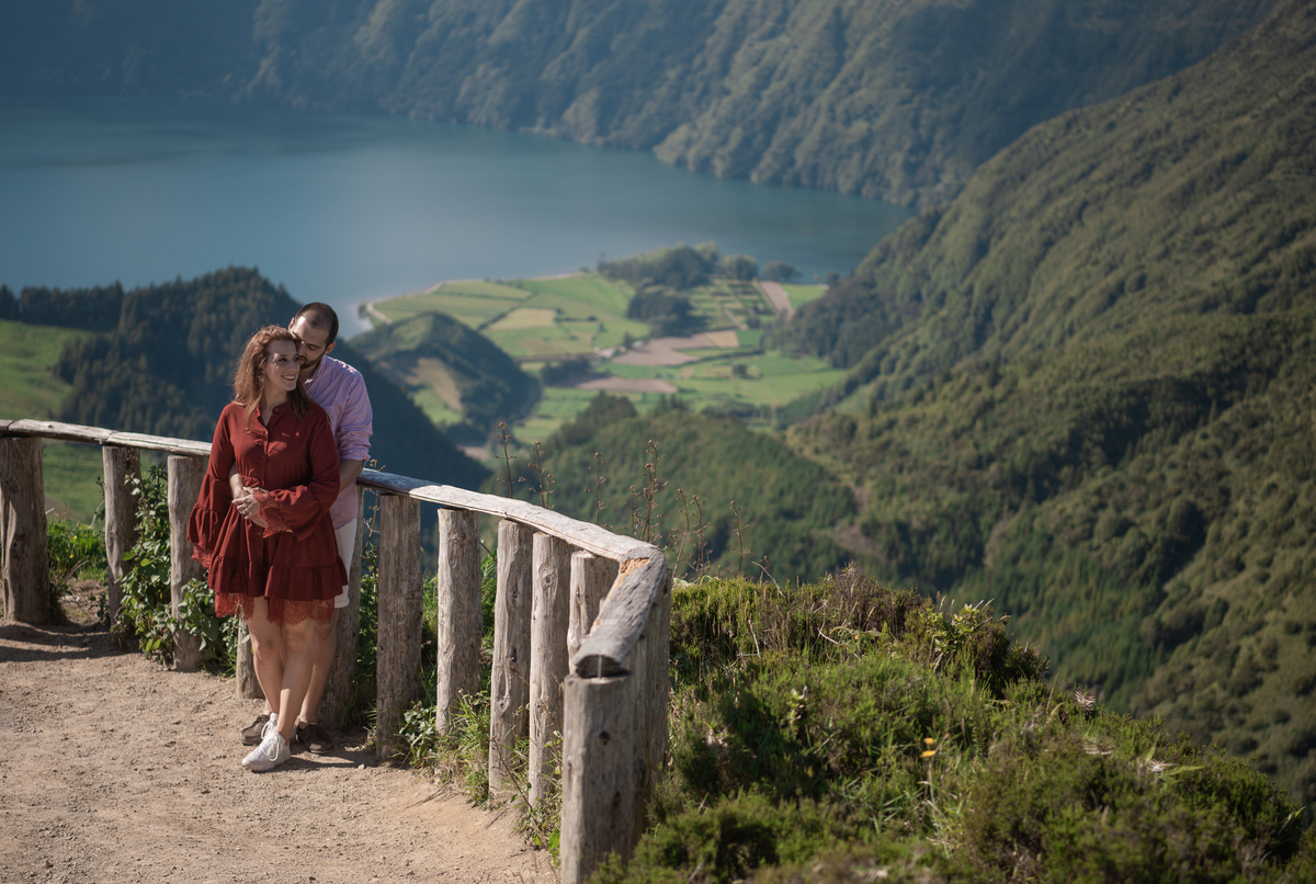 lagoa das sete cidades 
Fotografo de casamento  Açores