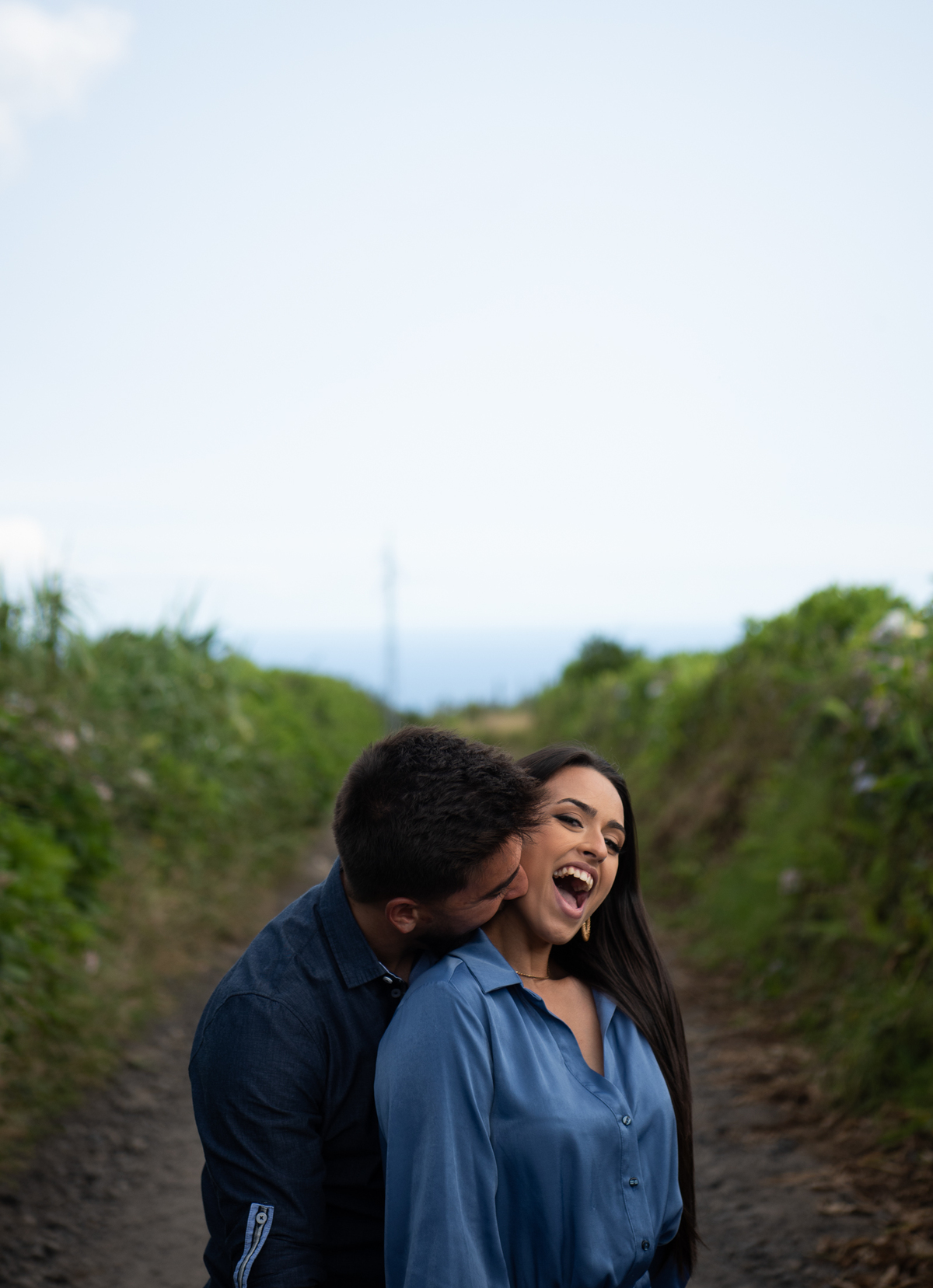 alegria Pre-casamento Casal lindo Sao Miguel Açores 