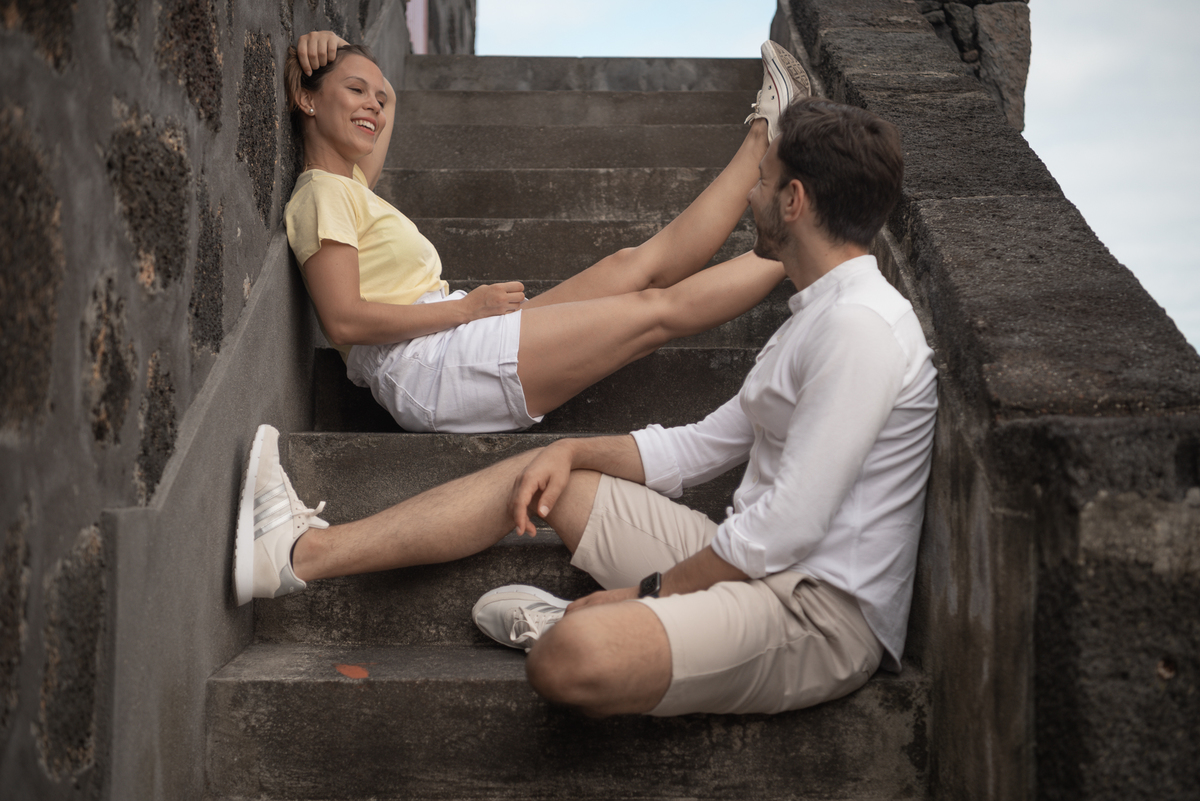 relaxando  Ilha do Pico 