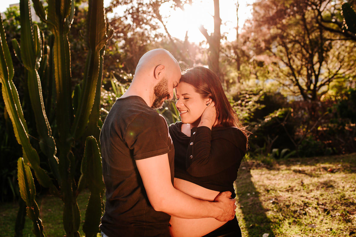 Bela e Fred | Ensaio Gestante no Parque Cássia Eller