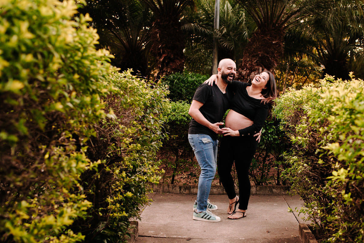 Bela e Fred | Ensaio Gestante no Parque Cássia Eller