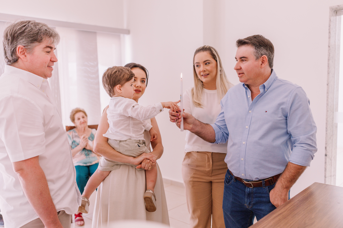 decoração de batismo / batizado em ribeirão preto feito em casa de menino