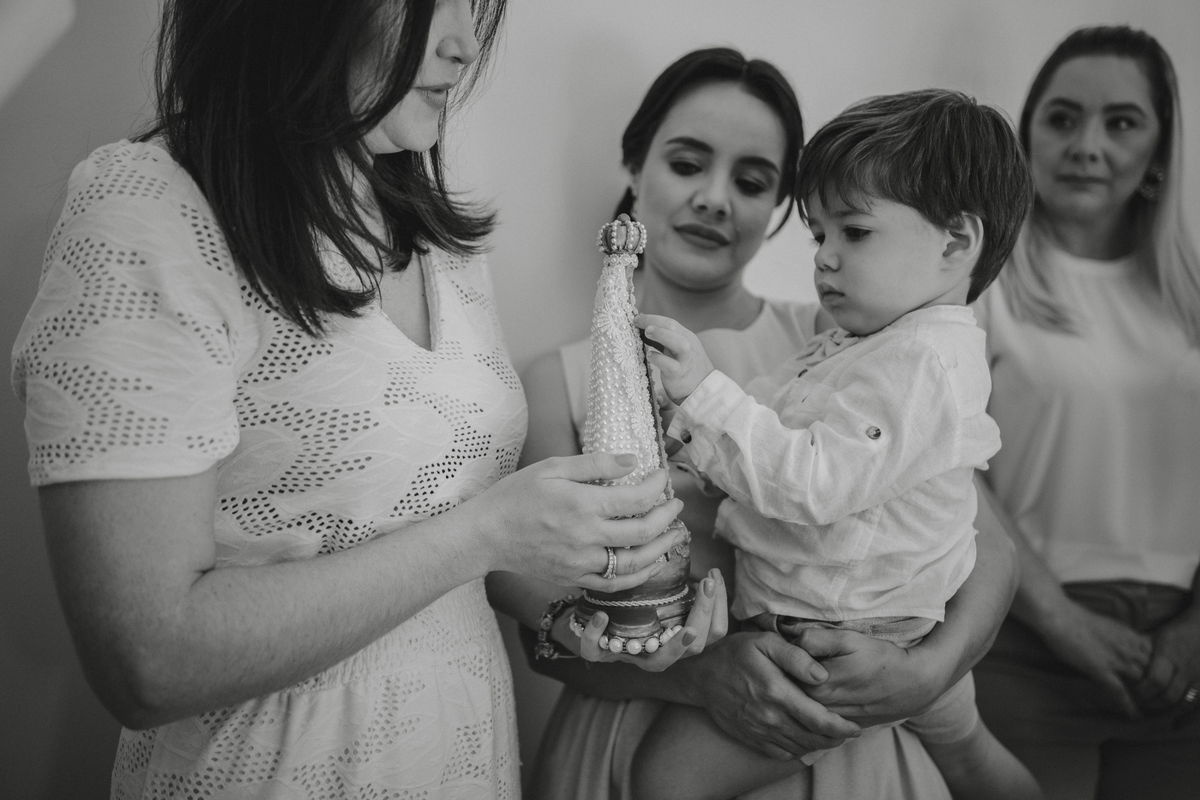decoração de batismo / batizado em ribeirão preto feito em casa de menino