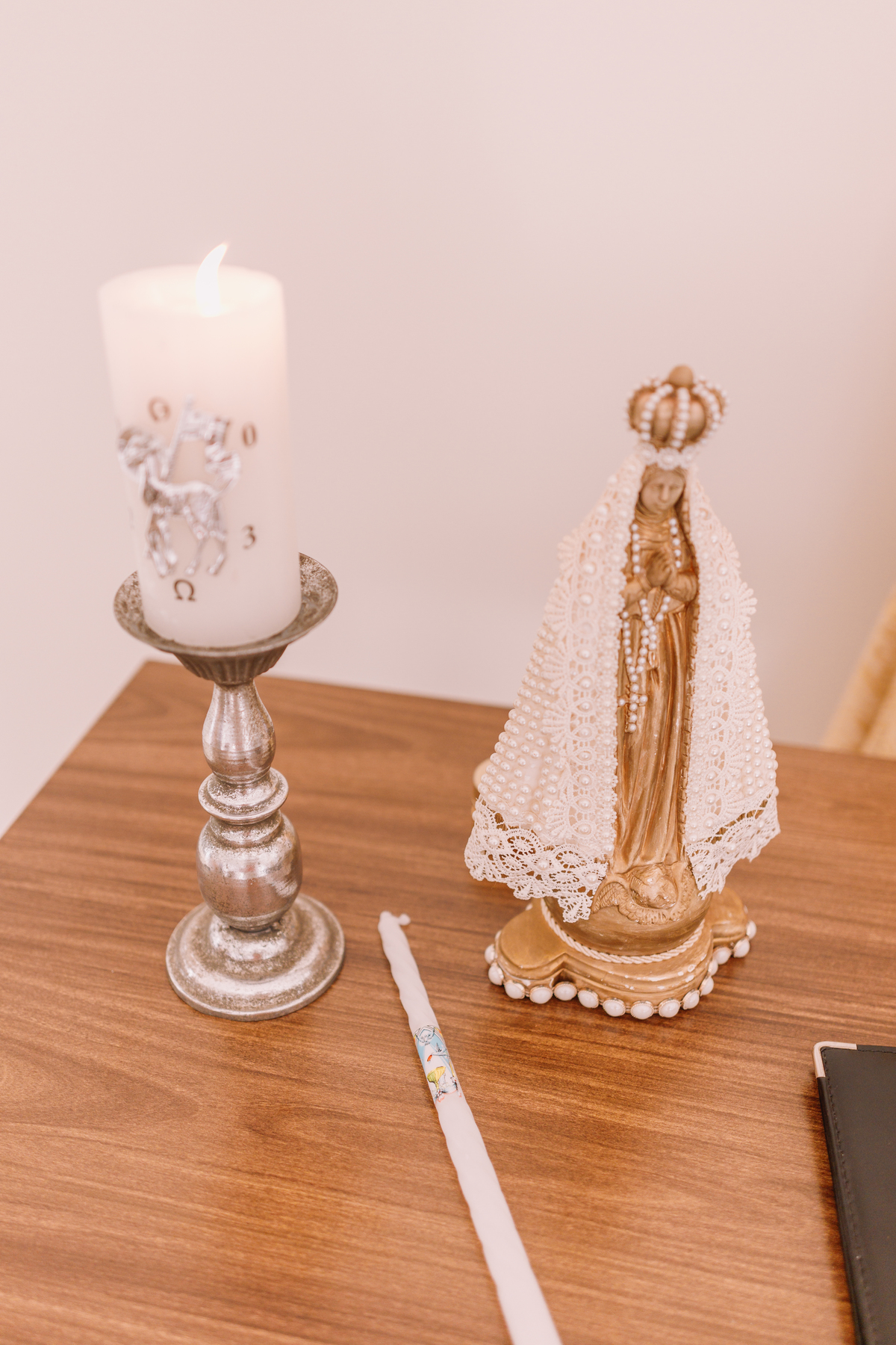 decoração de batismo / batizado em ribeirão preto feito em casa de menino