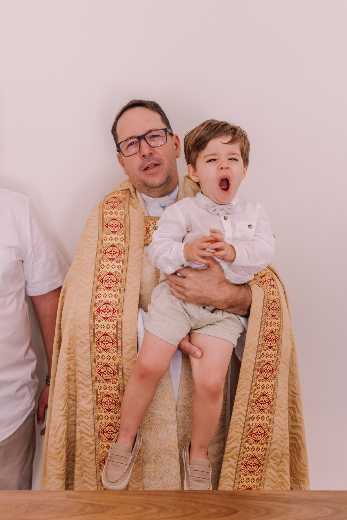 decoração de batismo / batizado em ribeirão preto feito em casa de menino