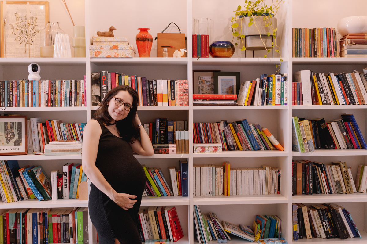 ensaio gestante em casa segundo filho