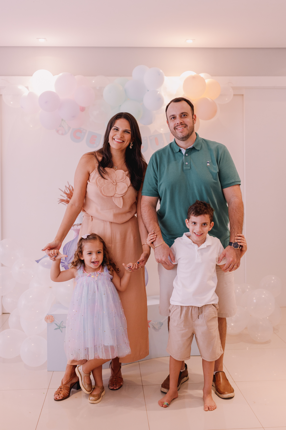 decoração afetiva ribeirão preto festa em casa brunch baleia em aquarela