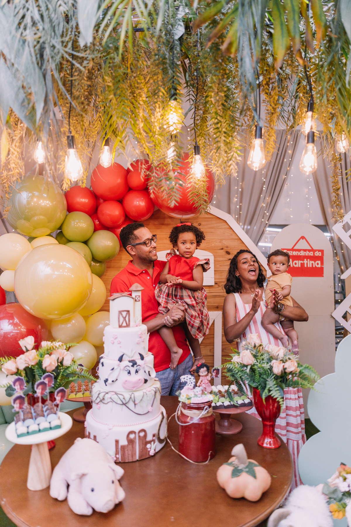 aniversario decoração tema fazendinha menina 2 anos