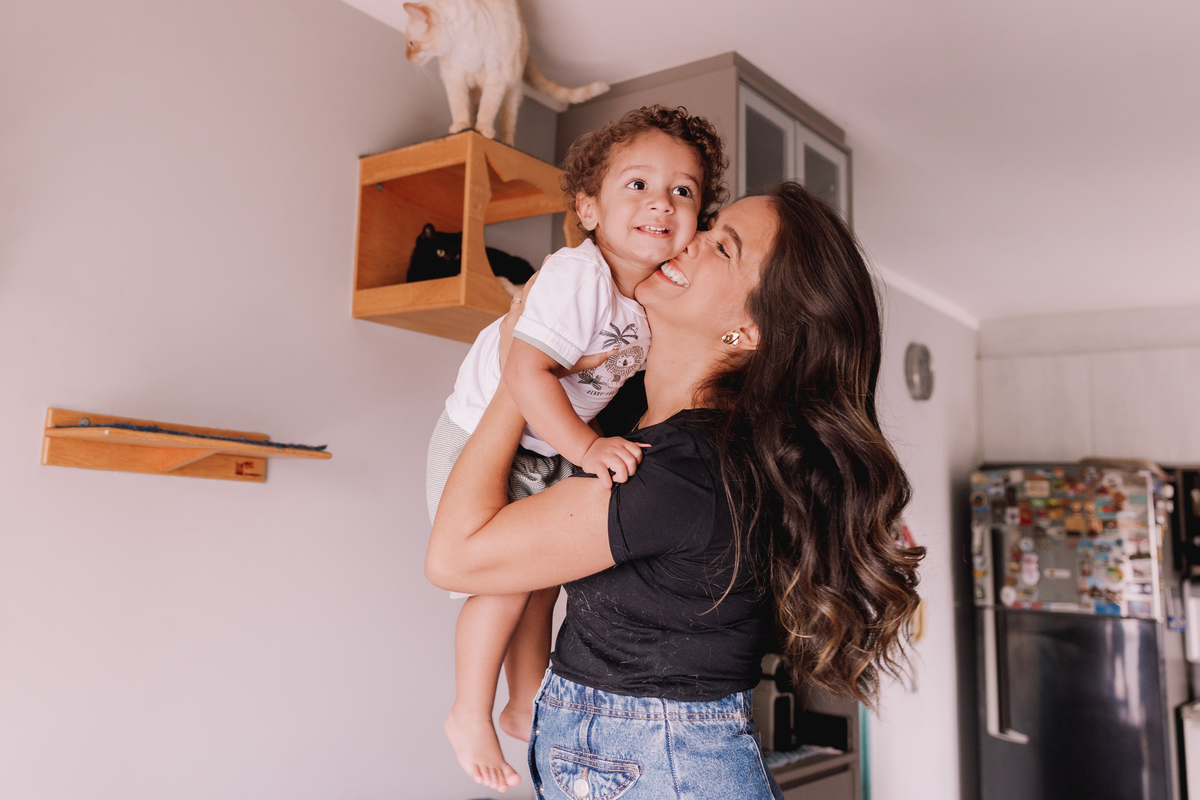 ensaio em família em casa com gatos ribeirao preto 
