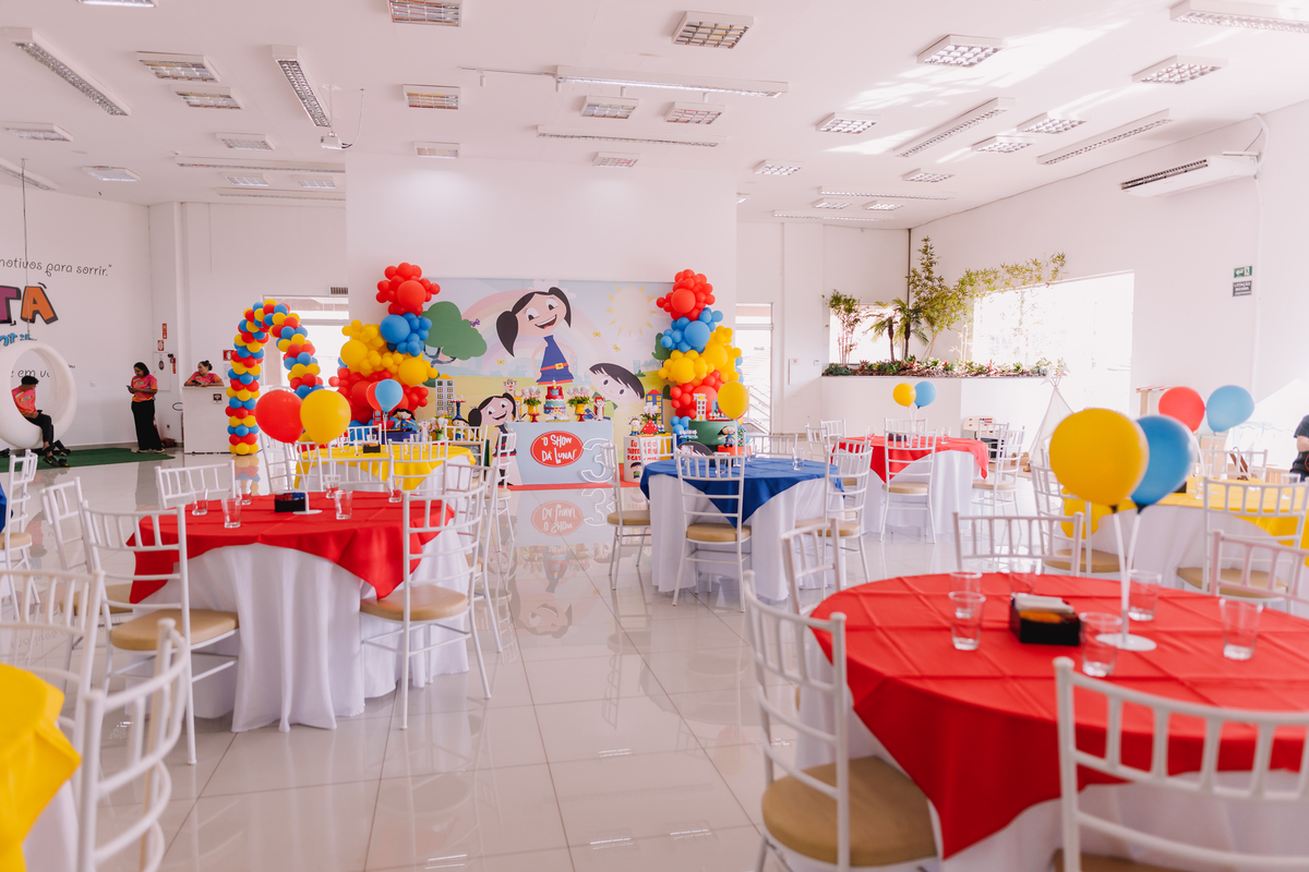 festa infantil decoração tema show da luna no tejota buffet infantil em sertãozinho brincadeiras e recreação infantil