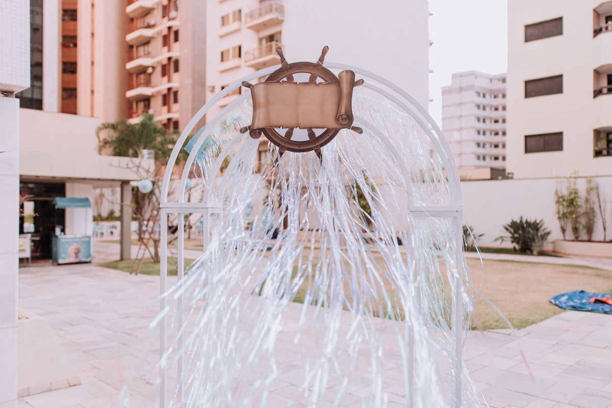 festa de gêmeos decoração fundo do mar área de laser ribeirao preto 