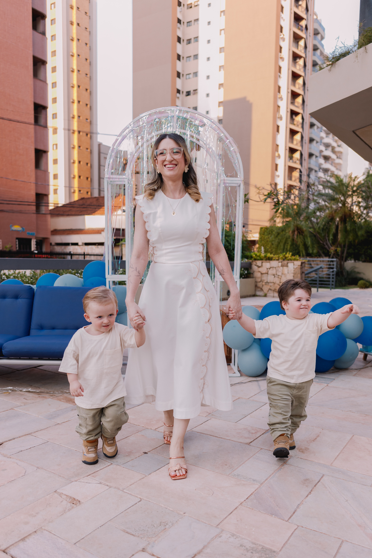 festa de gêmeos decoração fundo do mar área de laser ribeirao preto 