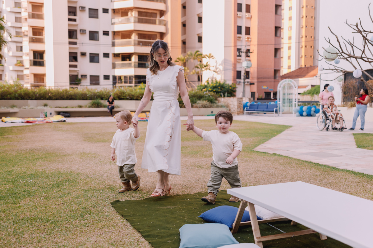 festa de gêmeos decoração fundo do mar área de laser ribeirao preto 
