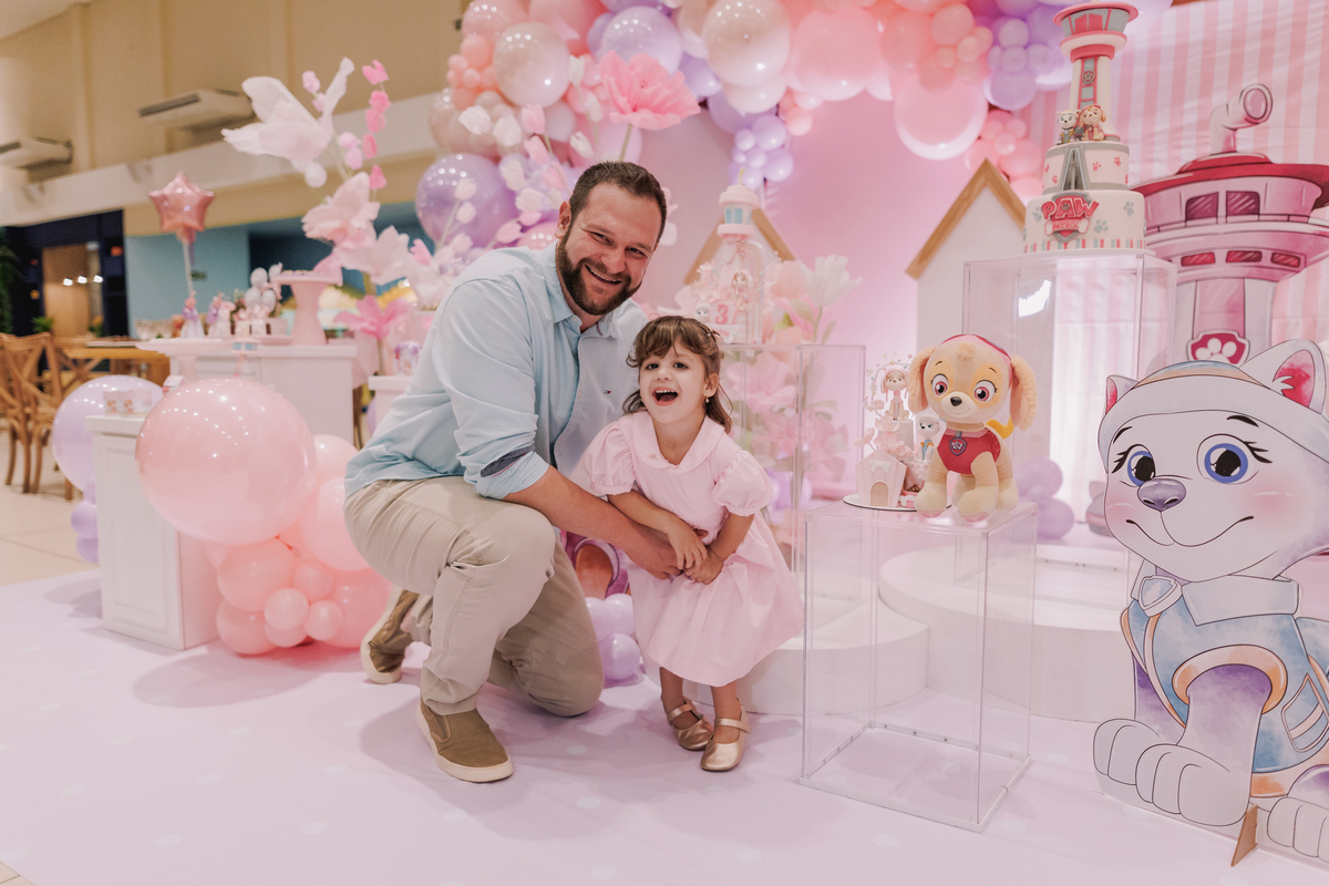 festa infantil buffet casa amarela boulevard ribeirao preto toma patrulha canina menina