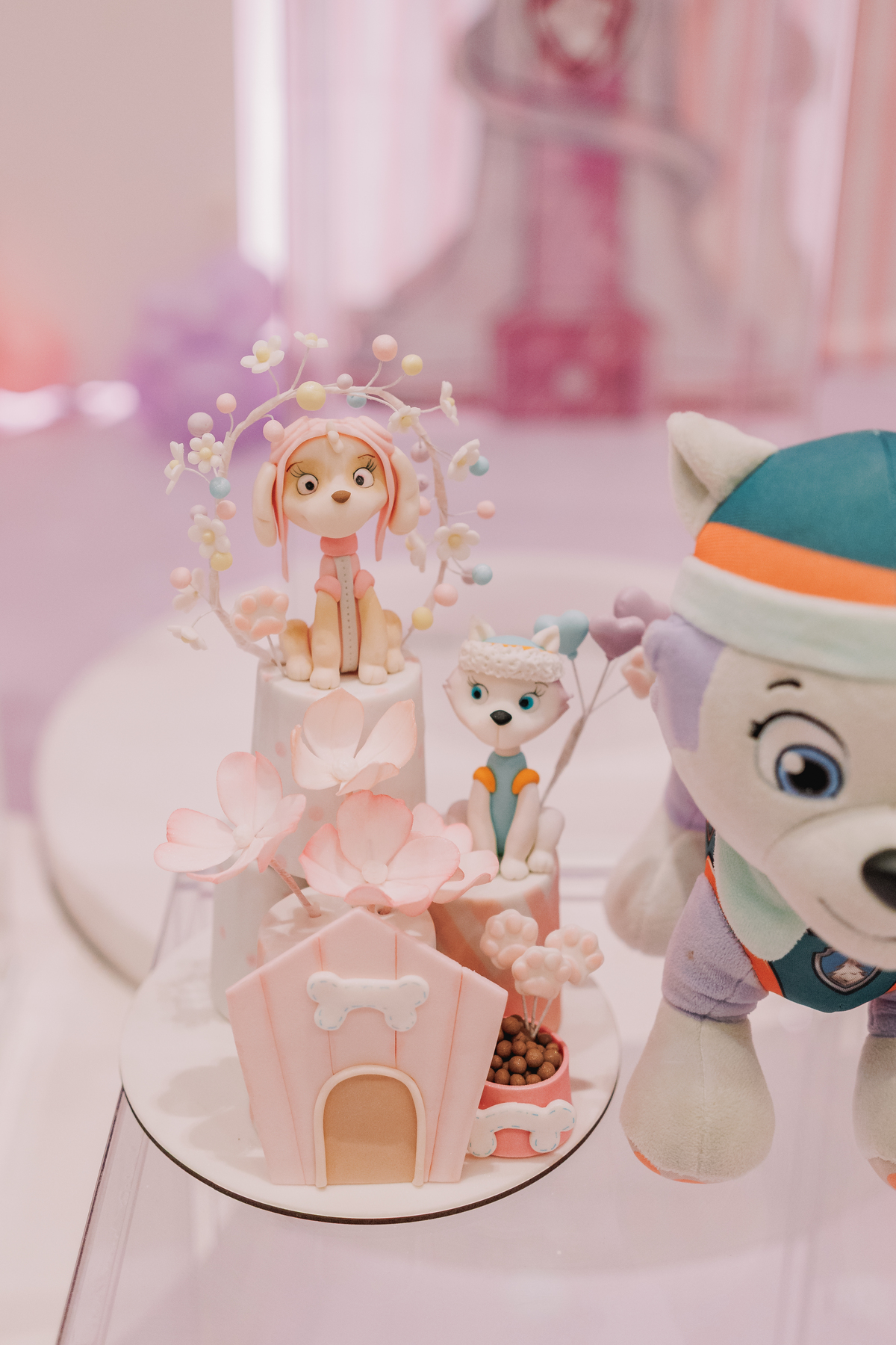 festa infantil buffet casa amarela boulevard ribeirao preto toma patrulha canina menina docinhos personalizados