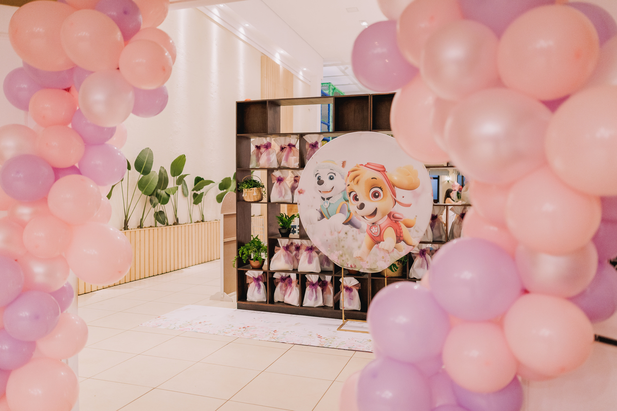 festa infantil buffet casa amarela boulevard ribeirao preto toma patrulha canina menina