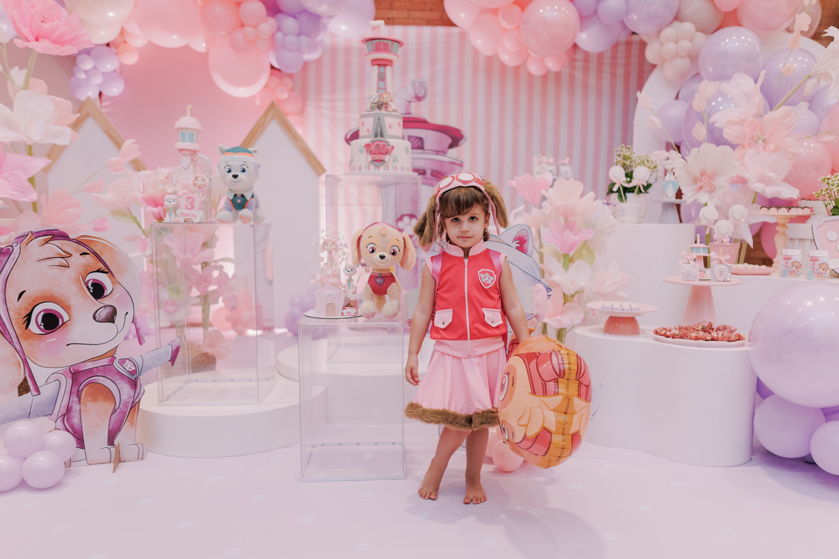 festa infantil buffet casa amarela boulevard ribeirao preto toma patrulha canina menina