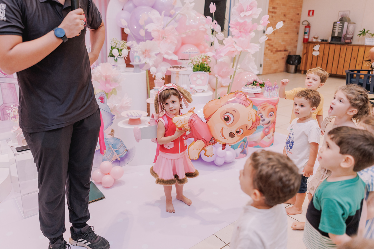 festa infantil buffet casa amarela boulevard ribeirao preto toma patrulha canina menina