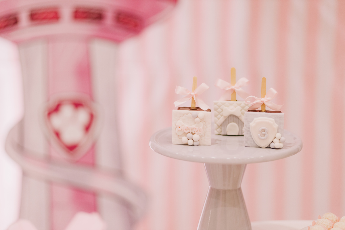 festa infantil buffet casa amarela boulevard ribeirao preto toma patrulha canina menina pão de mel personalizado