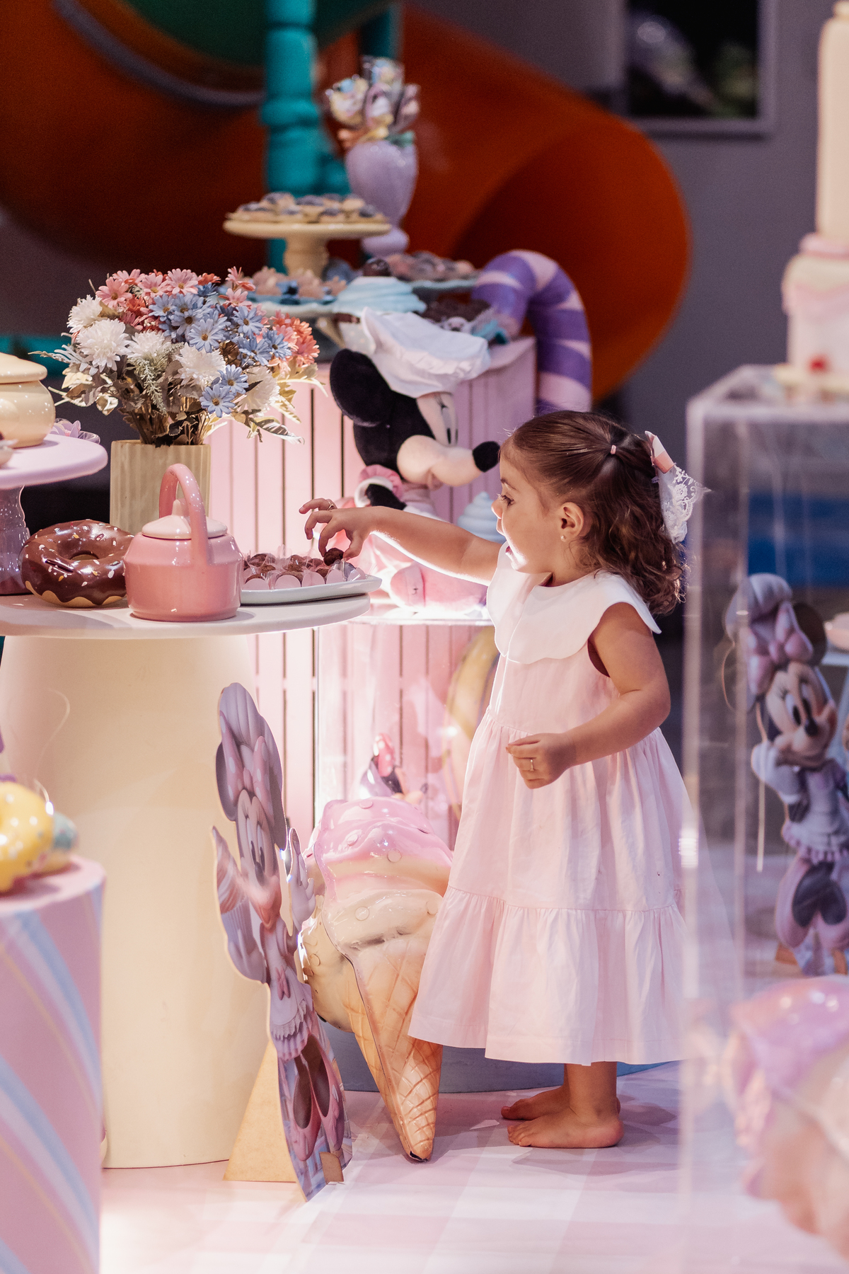 festa infantil menina decoração confeitaria da minnie buffet sapo cururu ribeirão preto