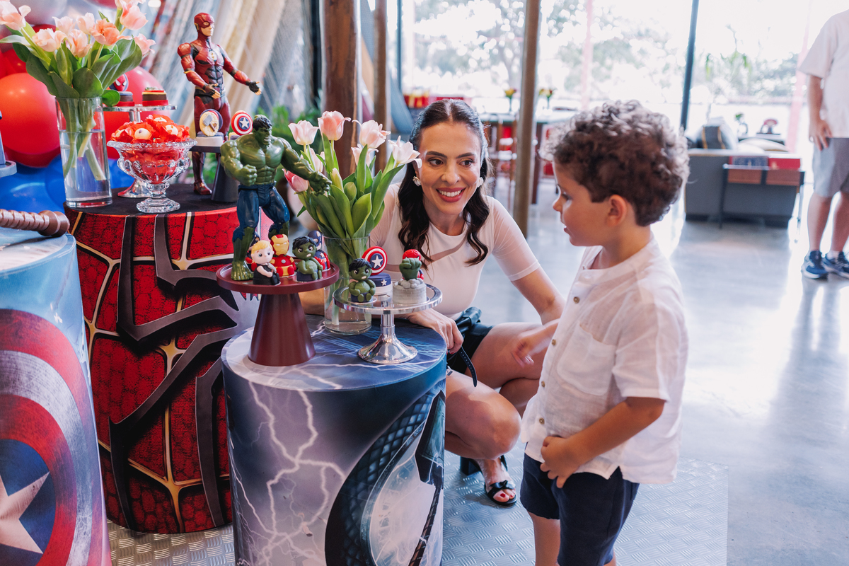 festa infantil decoração marvel espaço carambola ribeirão preto decoração santa julia