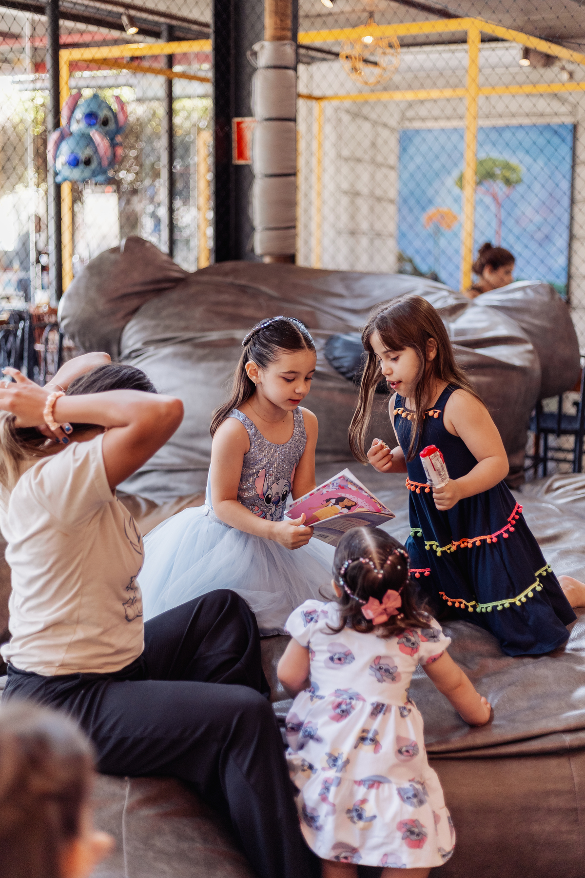 festa infantil de menina decoração tema Lilo e Stitch espaço carambola ribeirão preto