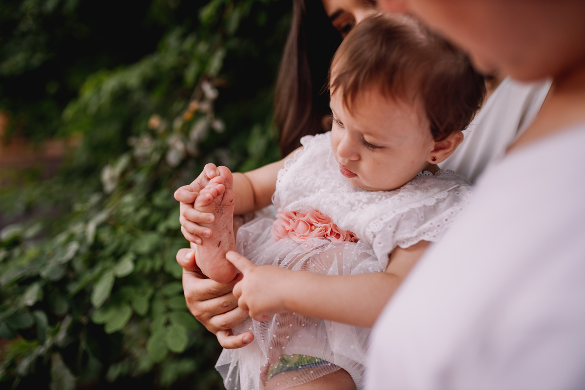 acompanhamento de bebê sessão de 12 meses externa