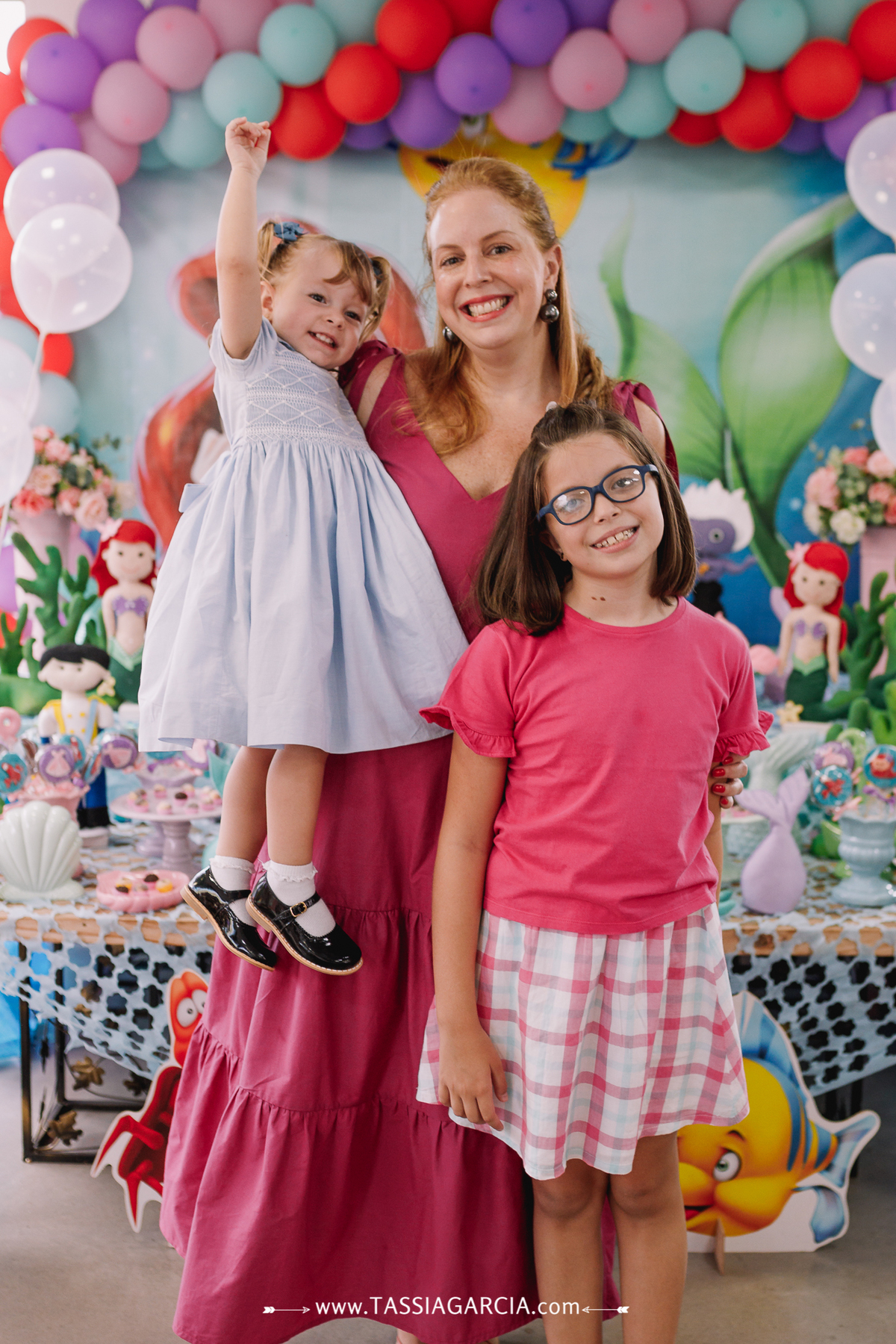 festa de aniversário no parque gorilão ribeirão preto novo shopping tema pequena sereia