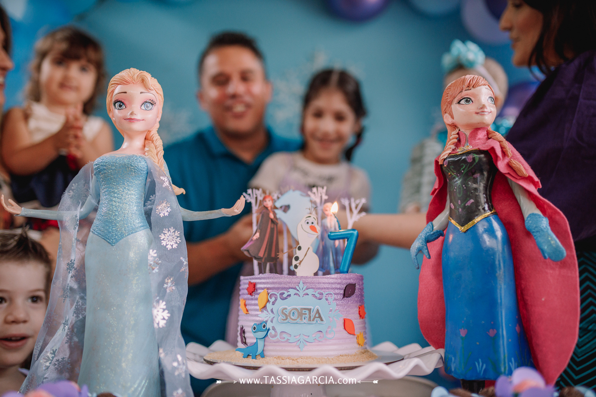 aniversário de 7 anos tema frozen festa em casa ribeirão preto tassia garcia fotografia