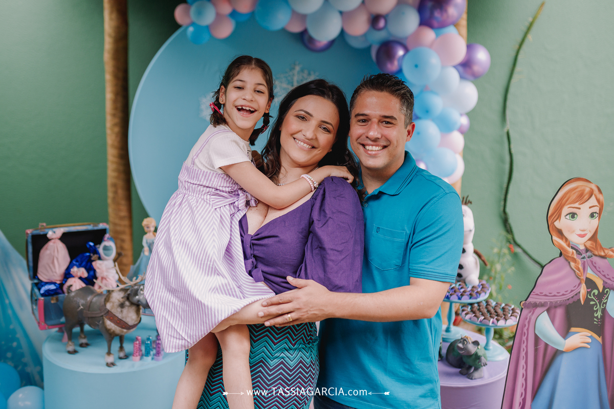 aniversário de 7 anos tema frozen festa em casa ribeirão preto tassia garcia fotografia