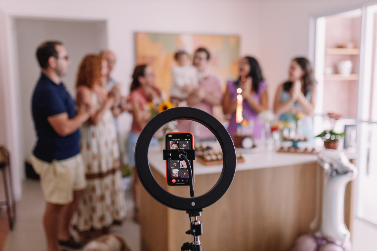 festa em casa 1 aninho ribeirão preto pelo zoom em video chamada