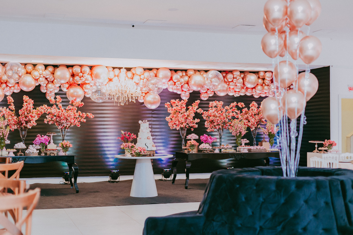 decoração 15 anos